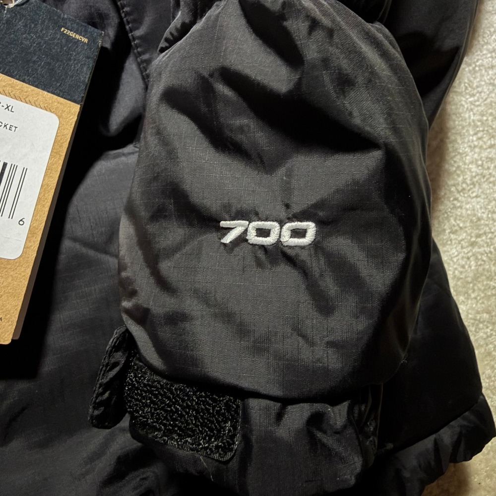 Supreme The North Face Nuptse Jacket Black XL Blondy Raymond Pettibon 700-Fill - Picture 9 of 11
